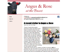 Tablet Screenshot of angusandroseatthebriars.com